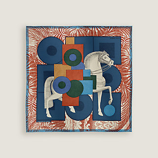 Cavalier en Formes scarf 45 | Hermès Macau SAR